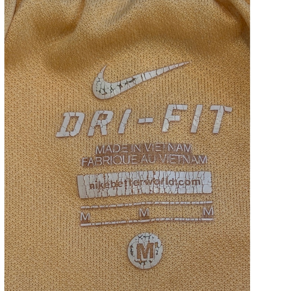 Nike Dri-FIT Running Shorts Orange White Chevron Zig Zag Purple Trim Womens M - Picture 4 of 11